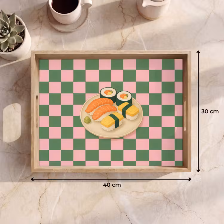 Vassoio - Sushi - Piatto - Bloccato - Verde — 7