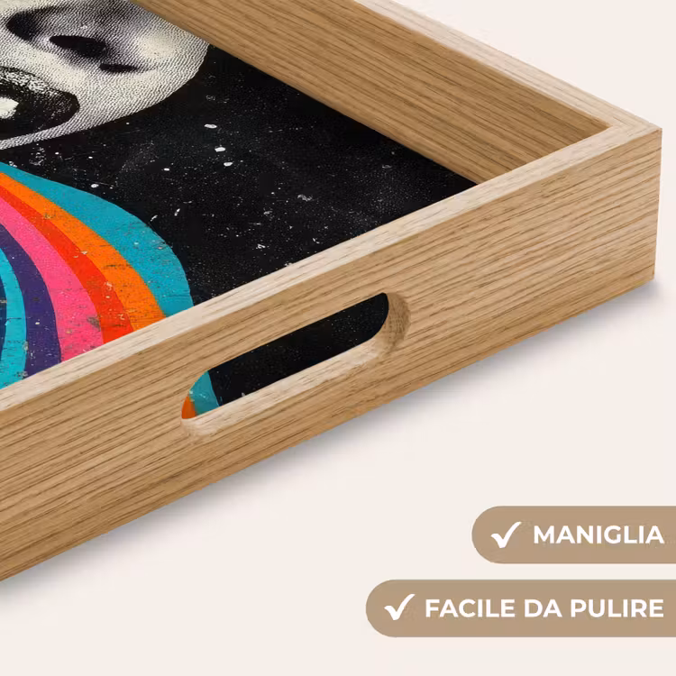 Vassoio - Bocca - Onde - Arcobaleno — 8
