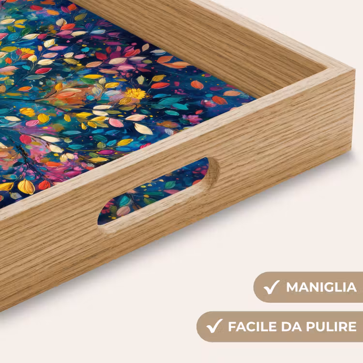 Vassoio - Colorato - Albero - Magico - Astratto — 8