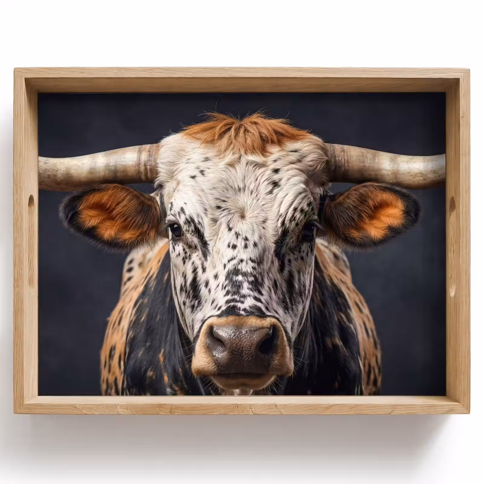 Vassoio - Toro - Colorato - Corna — 1