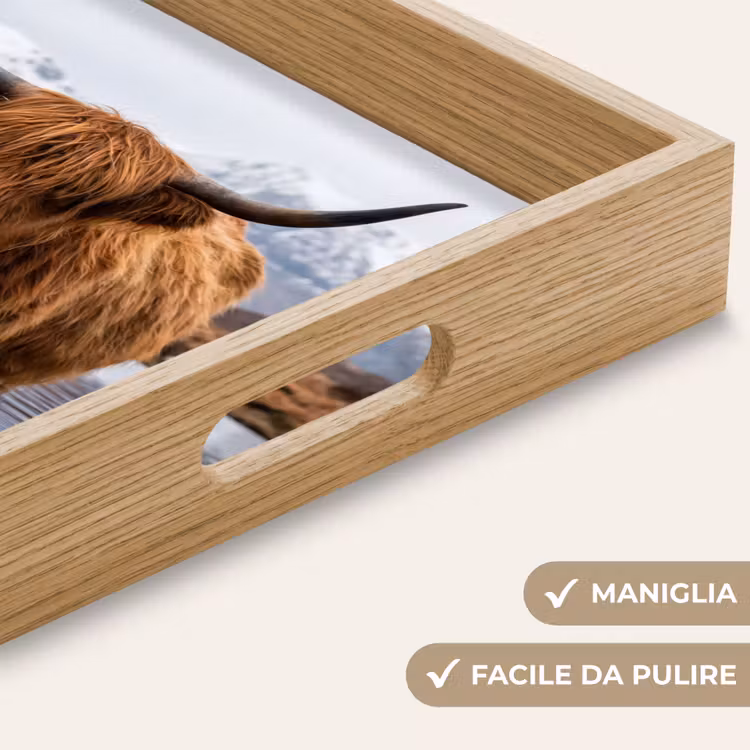 Vassoio - Highlander scozzese - Marrone - Acqua — 8