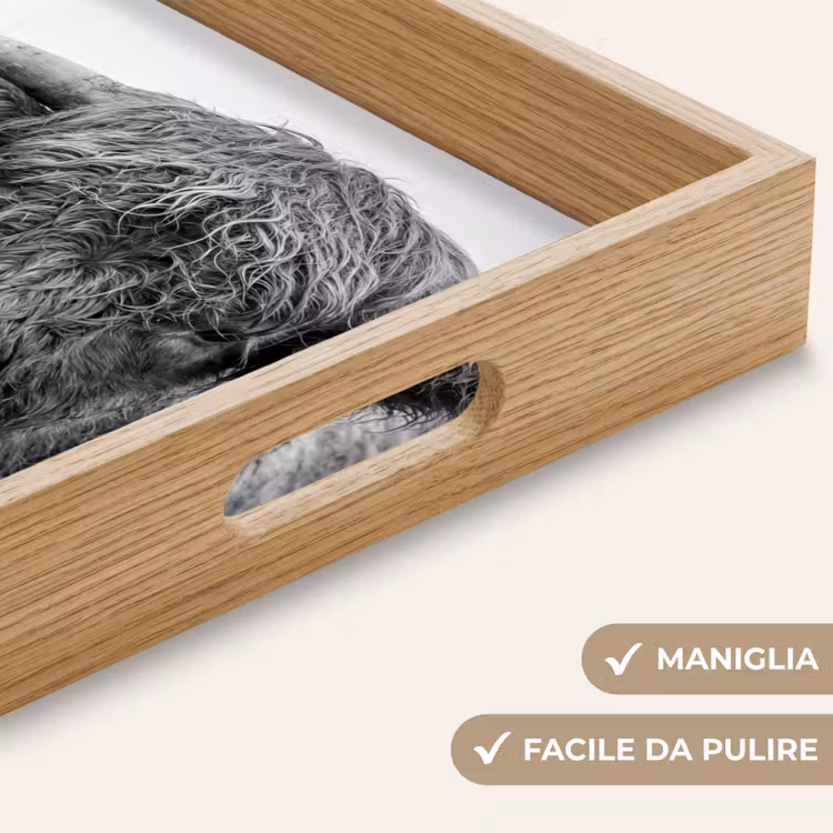 Vassoio - Highlander scozzese - Nero - Bianco - Erba — 8
