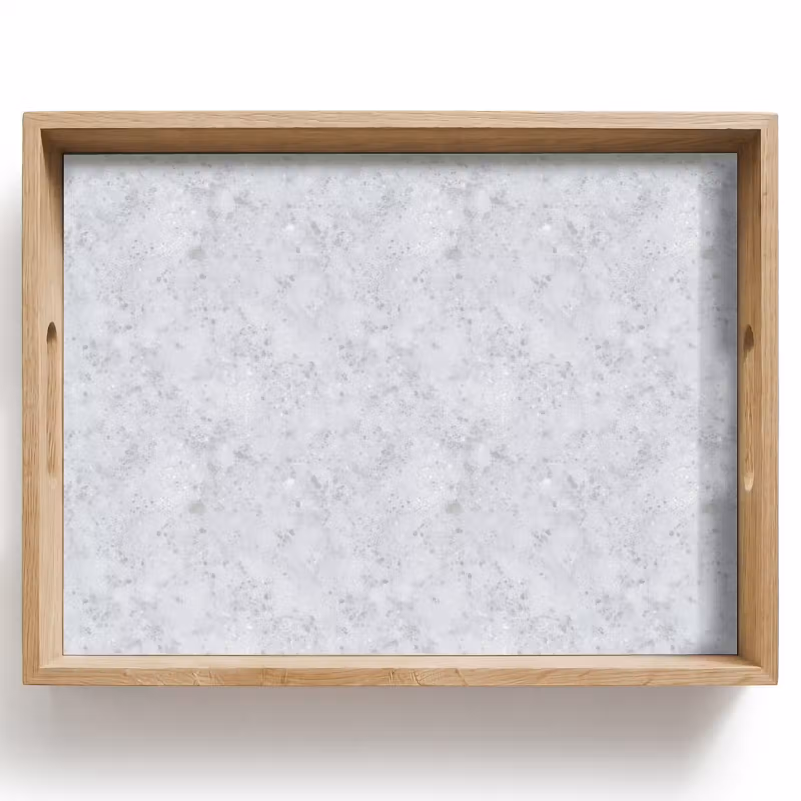 Vassoio - Grigio - Effetto Terrazzo - Cemento — 1