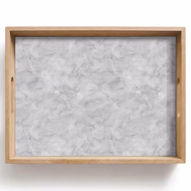 Vassoio - Grigio - Marmo - Opaco — 1