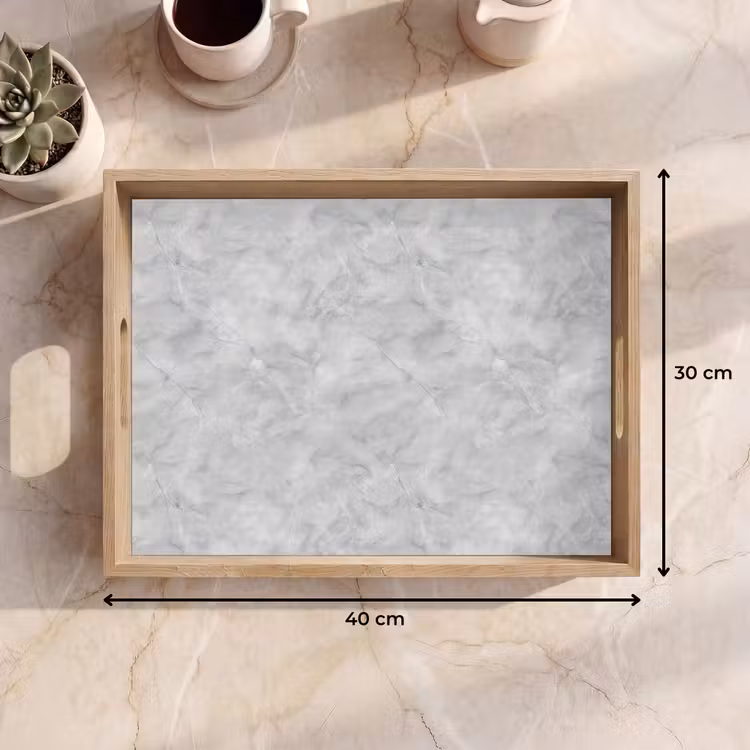 Vassoio - Grigio - Marmo - Opaco — 7