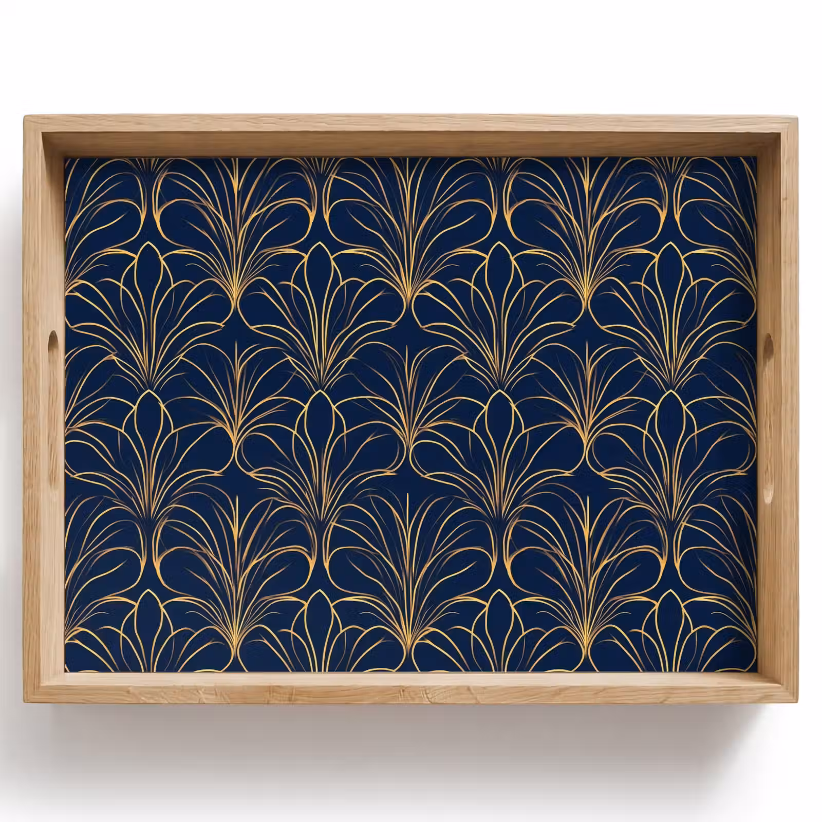 Vassoio - Deco - Ventilatore - Blu — 1