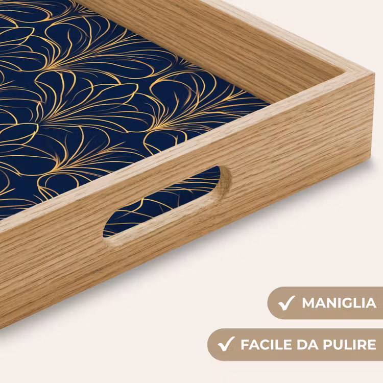 Vassoio - Deco - Ventilatore - Blu — 8