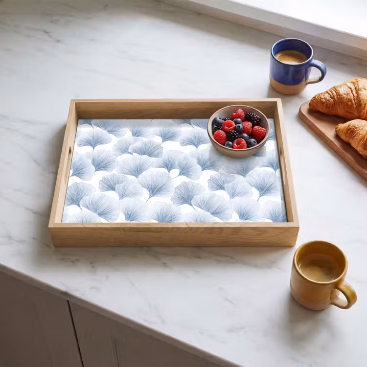 Vassoio - Ventilatore - Moderno - Blu — 3