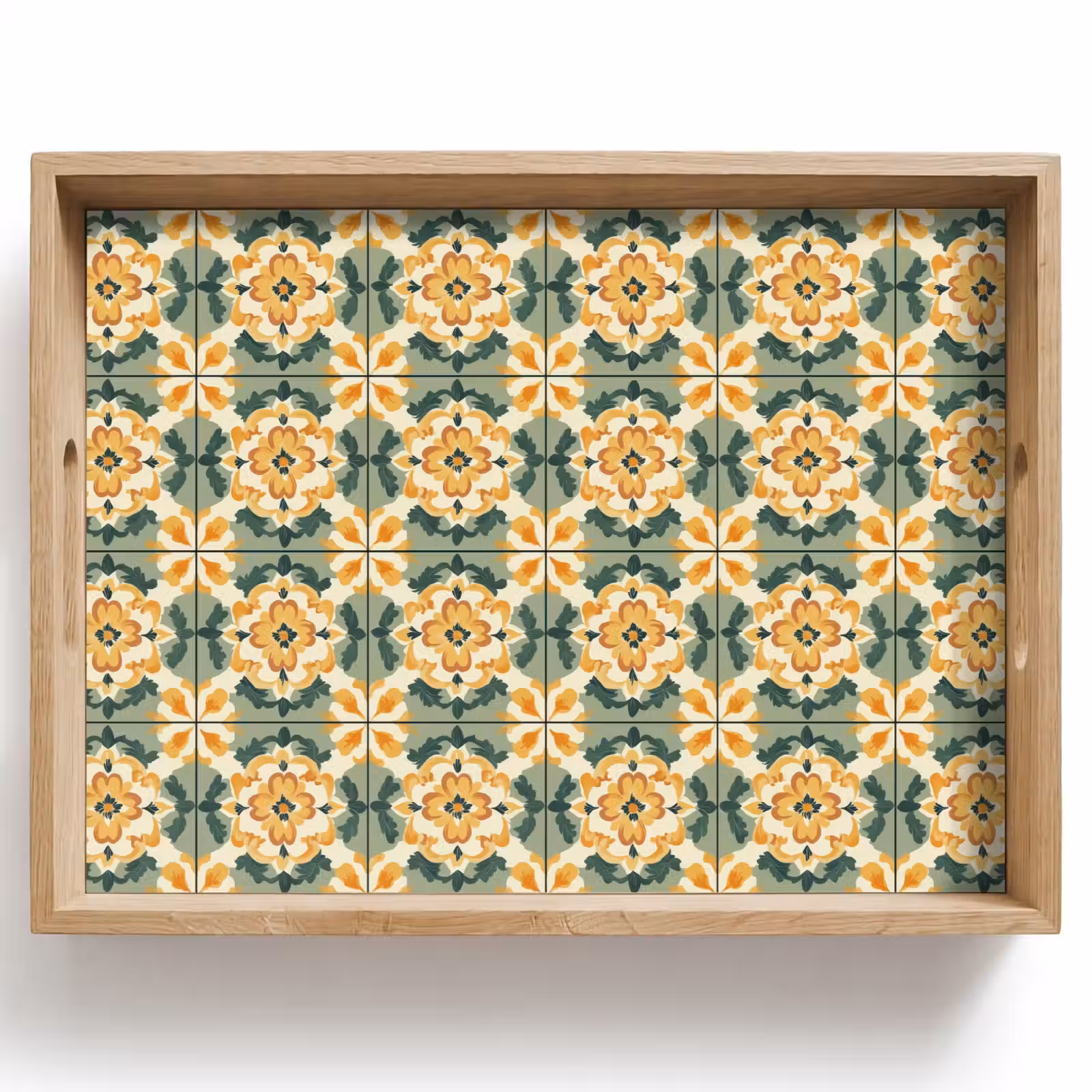 Vassoio - Ceramica - Intemperie - Colore — 1