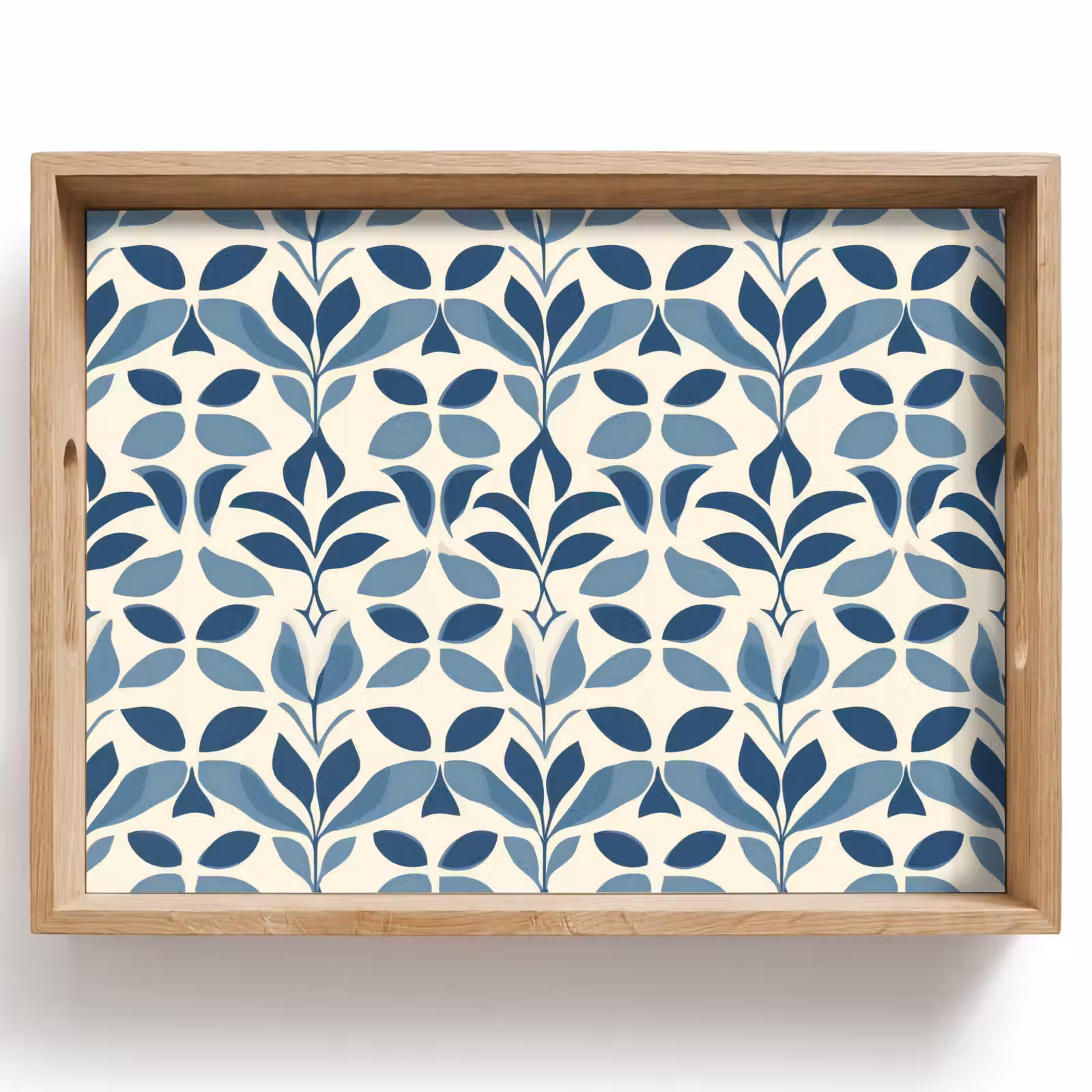 Vassoio - Flora - Moderno - Blu — 1