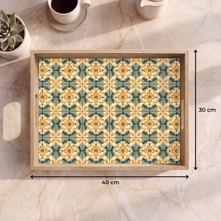 Vassoio - Ceramica - Intemperie - Colore — 7