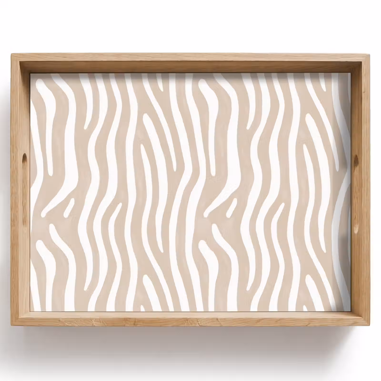 Vassoio - Astratto - Zebra - Beige — 1
