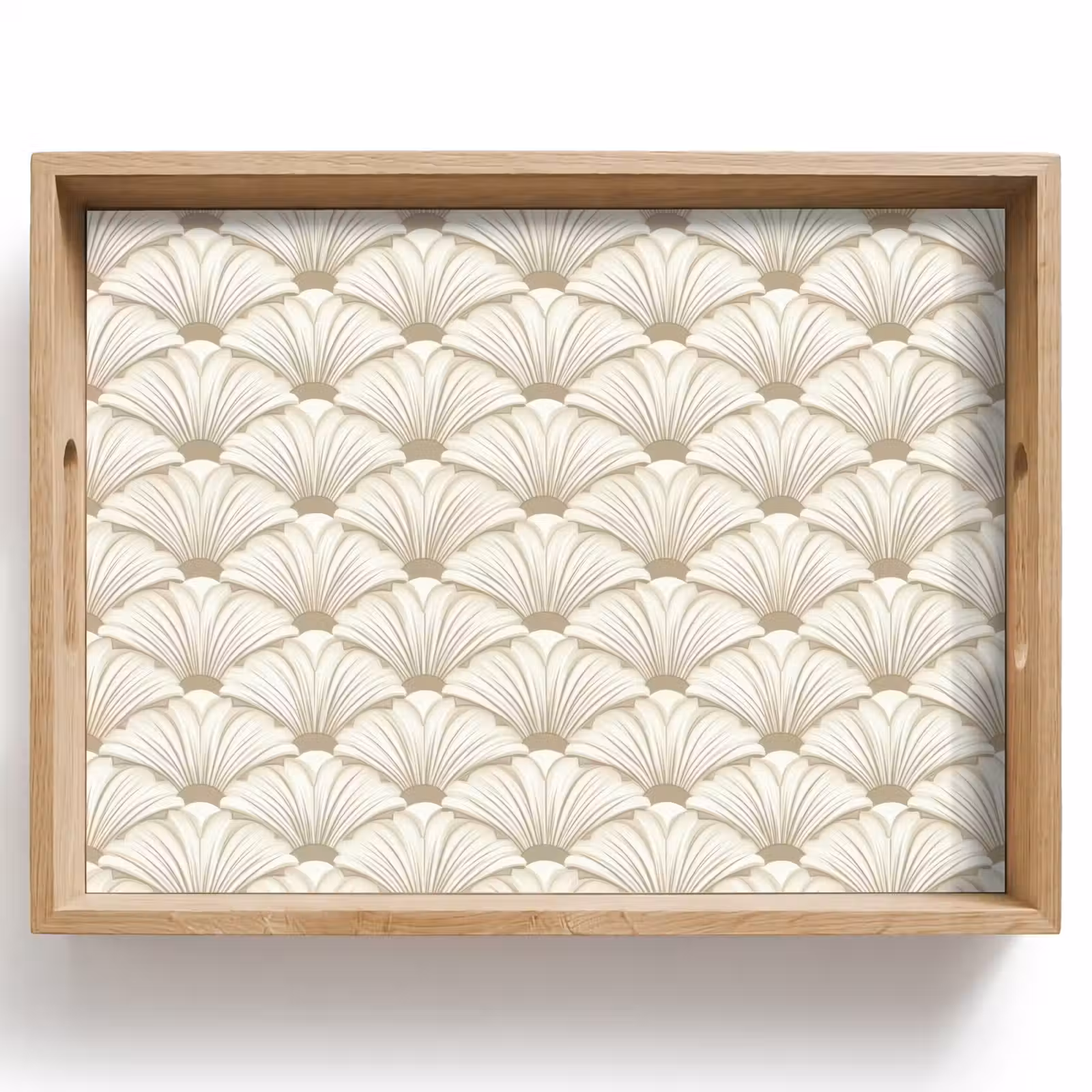 Vassoio - Classico - Arte - Beige — 1