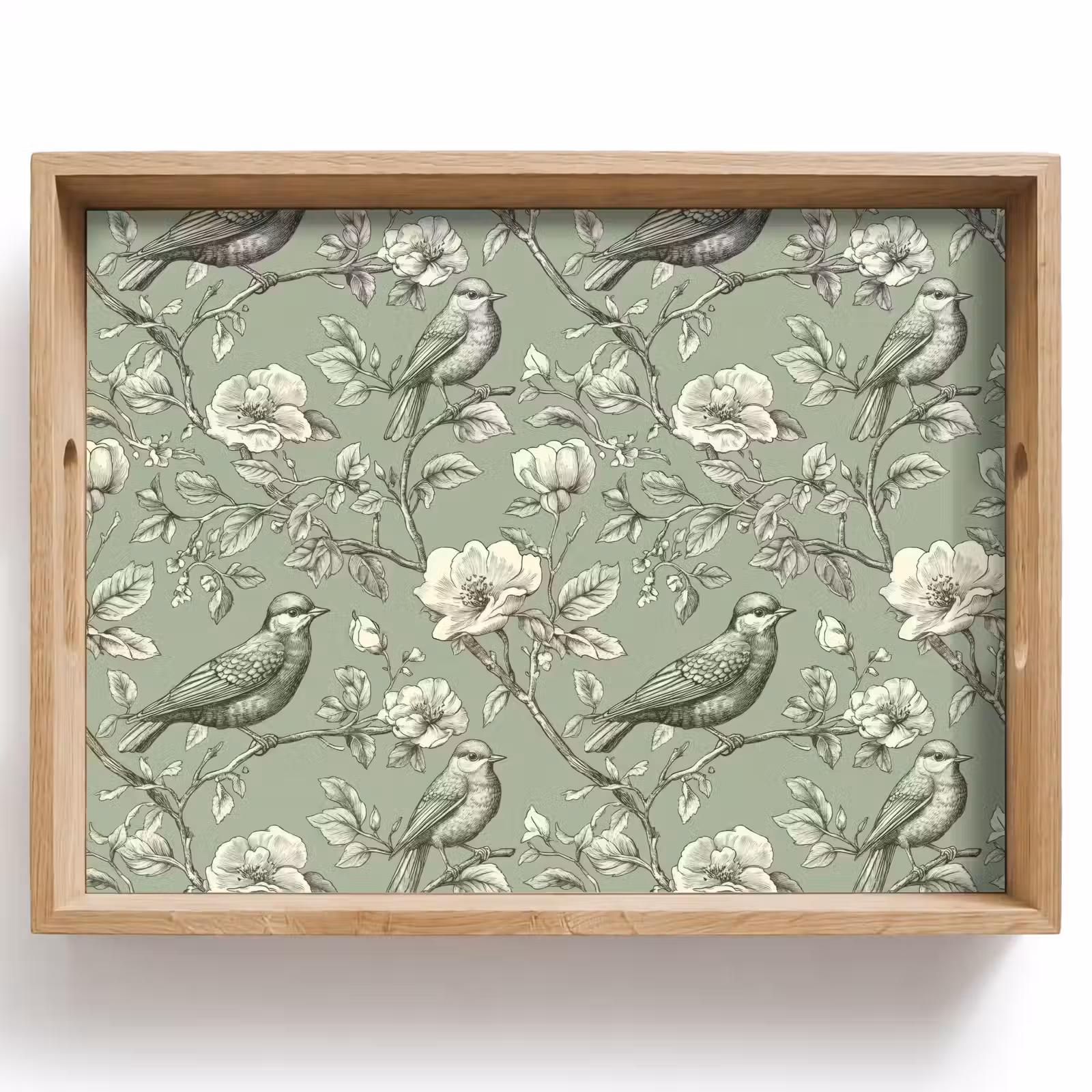 Vassoio - Classico - Botanico - Verde — 1