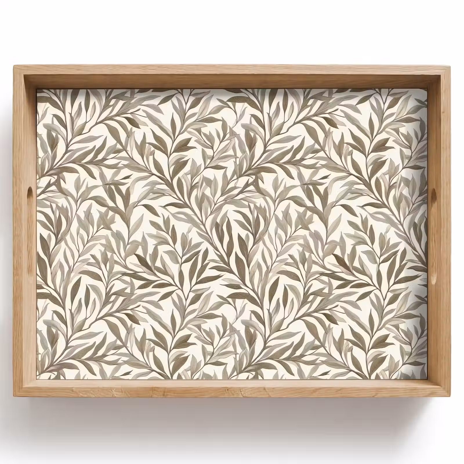 Vassoio - Rami - Botanico - Taupe — 1