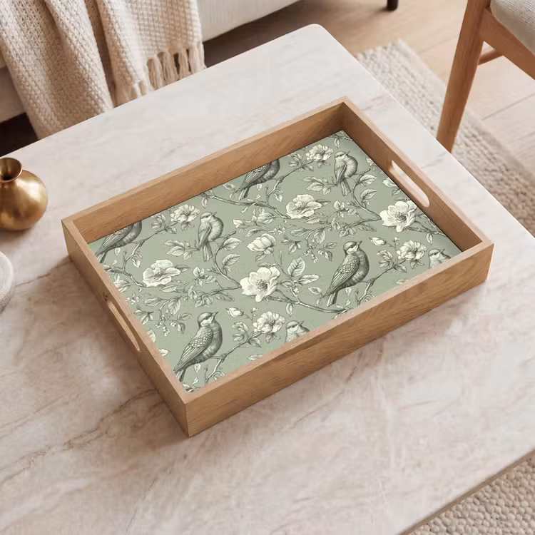 Vassoio - Classico - Botanico - Verde — 2