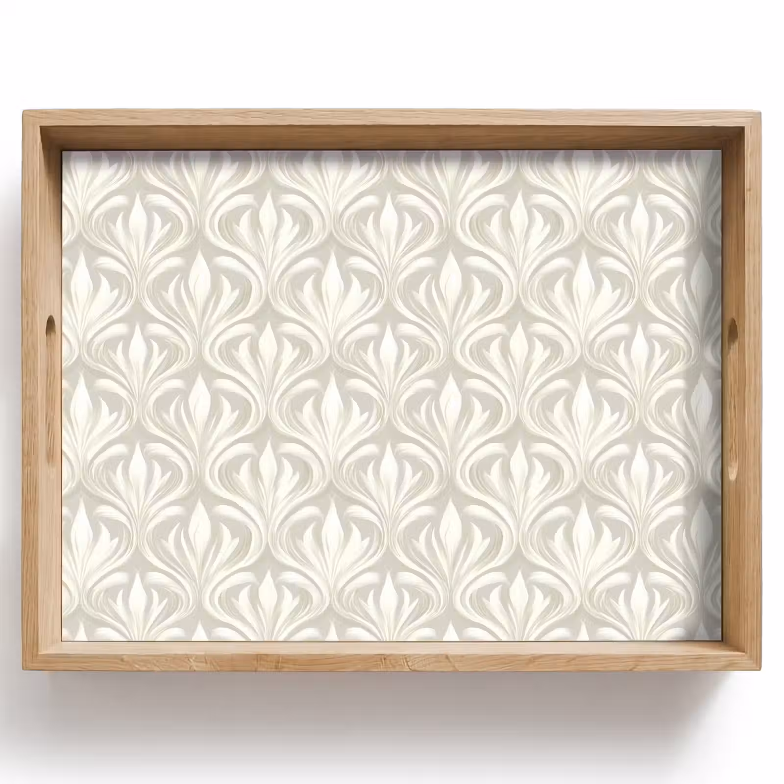 Vassoio - Barocco - Motivo - Beige — 1