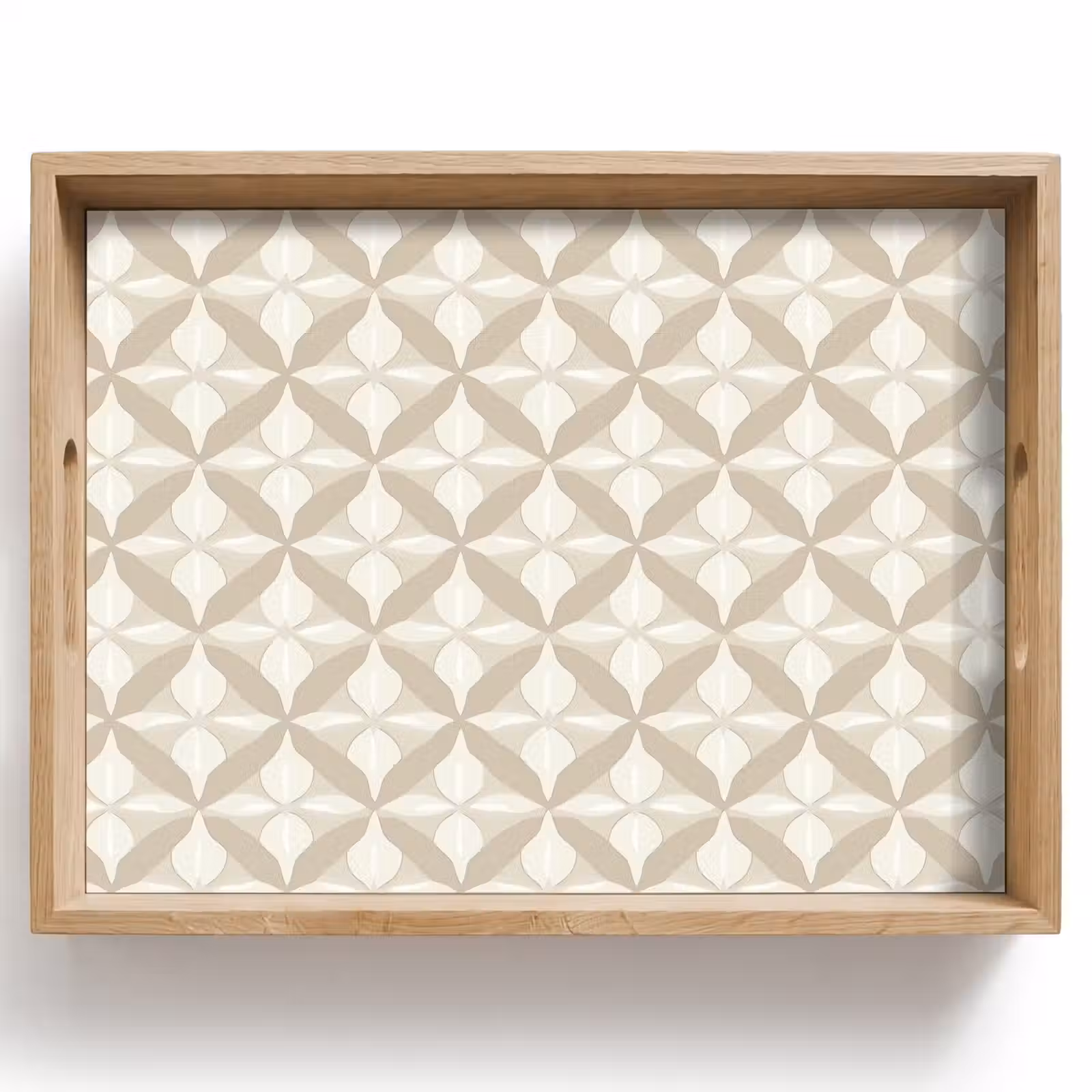 Vassoio - Modello - Classico - Beige — 1