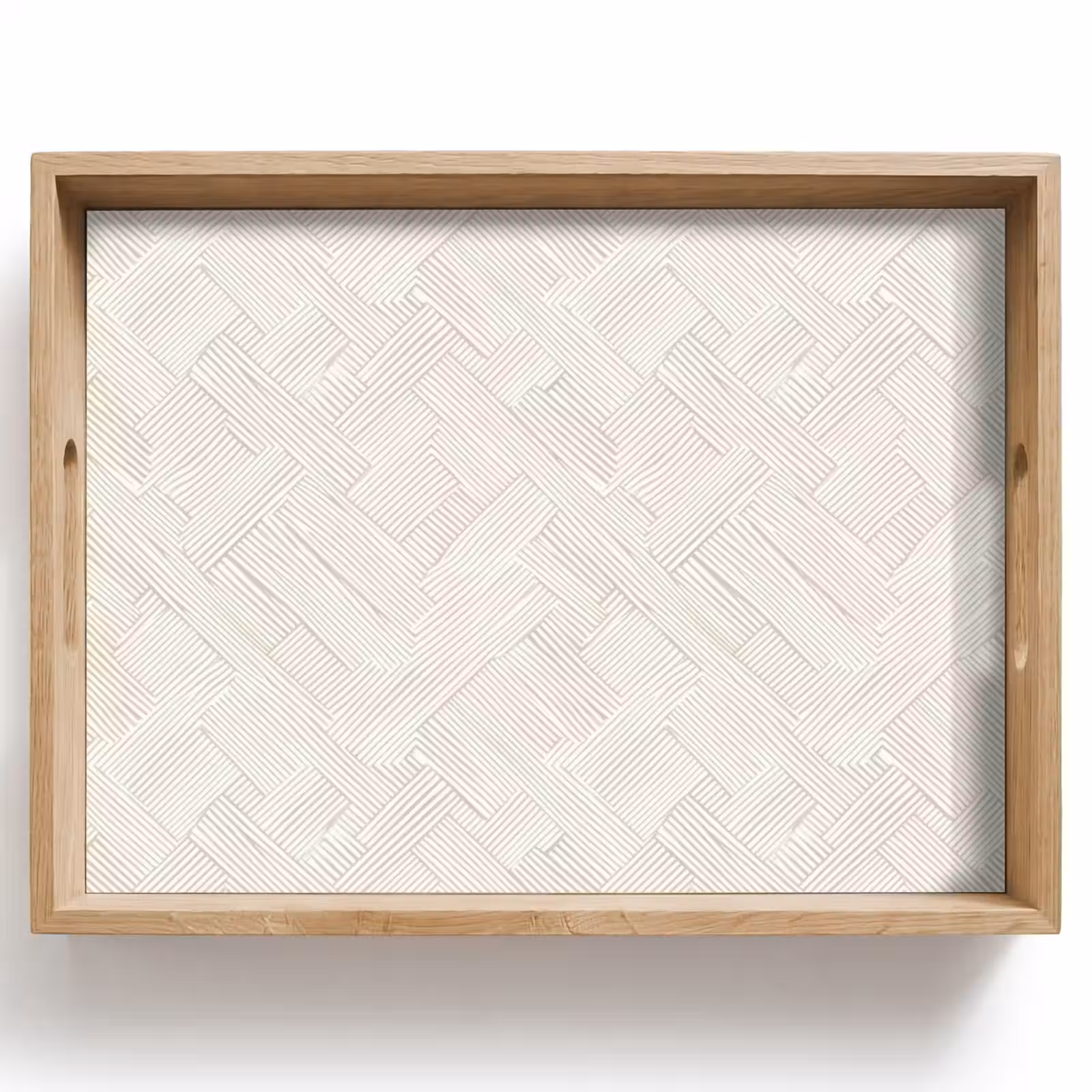 Vassoio - Texture - Astratta - Beige — 1
