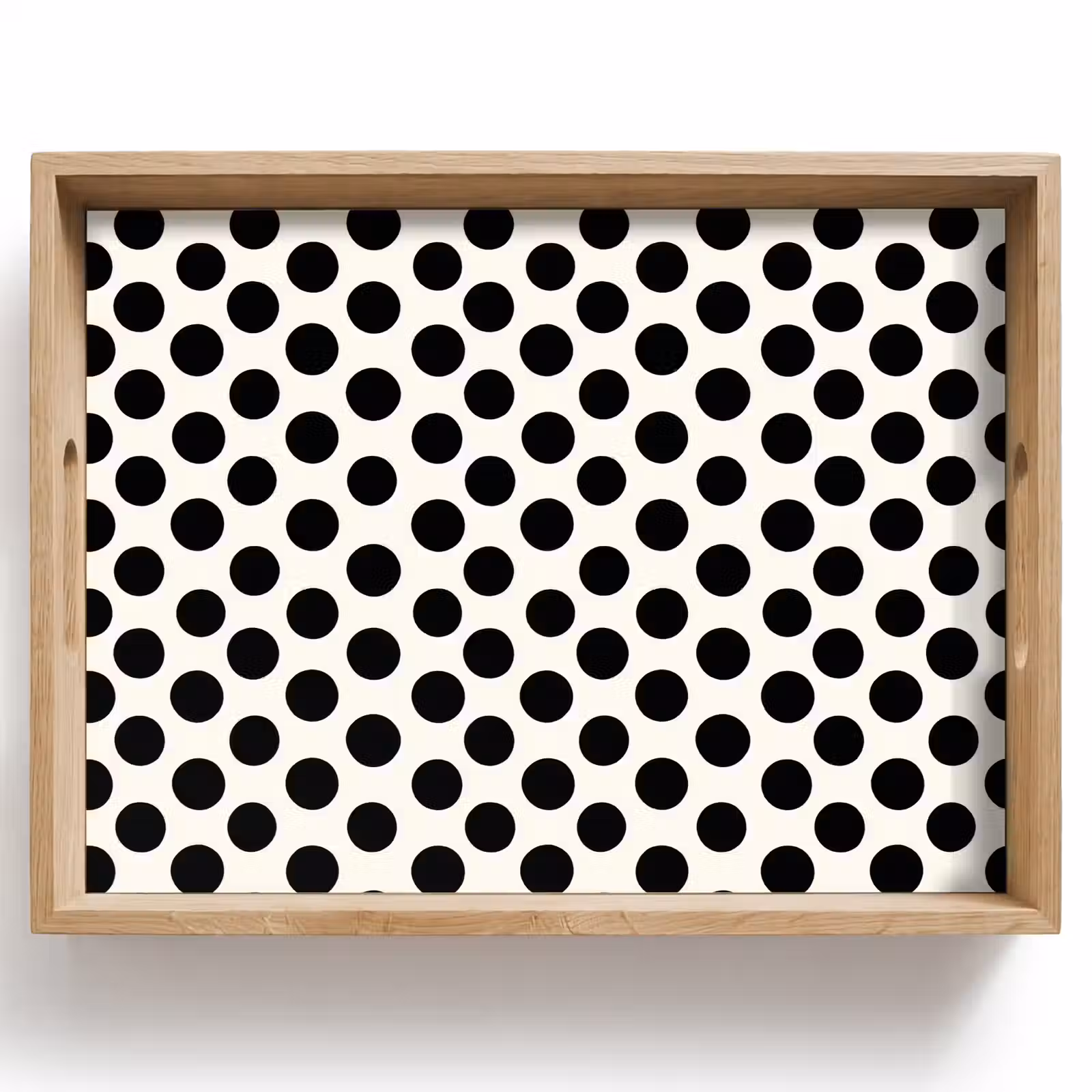 Vassoio - Classico - Pois - Nero — 1