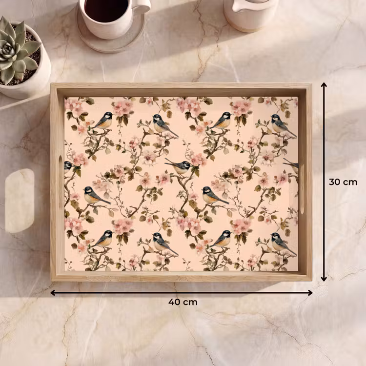 Vassoio - Blossom - Cinciarella - Rosa — 7