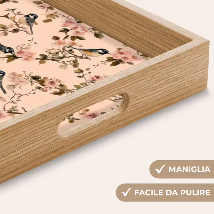 Vassoio - Blossom - Cinciarella - Rosa — 8