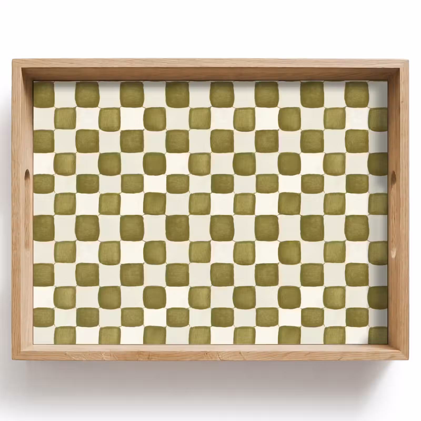 Vassoio - Scacchi - Modello - Verde — 1