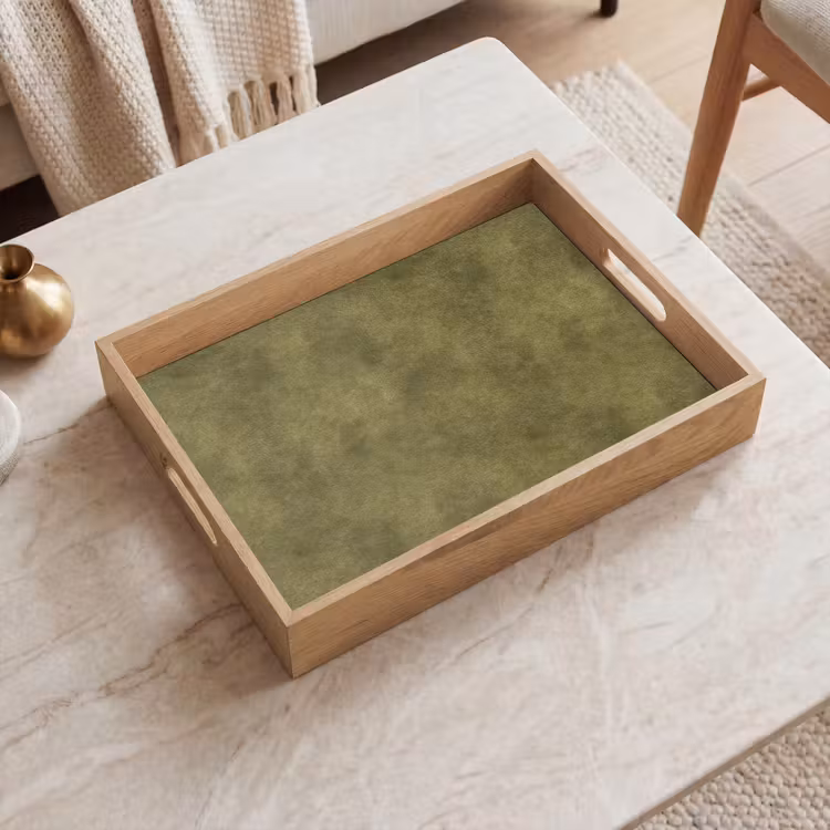 Vassoio - Texture - Astratto - Verde — 2