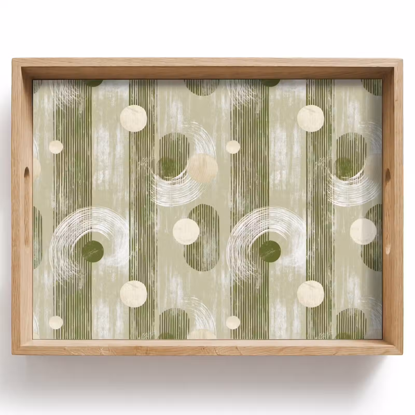 Vassoio - Artistico - Moderno - Verde — 1