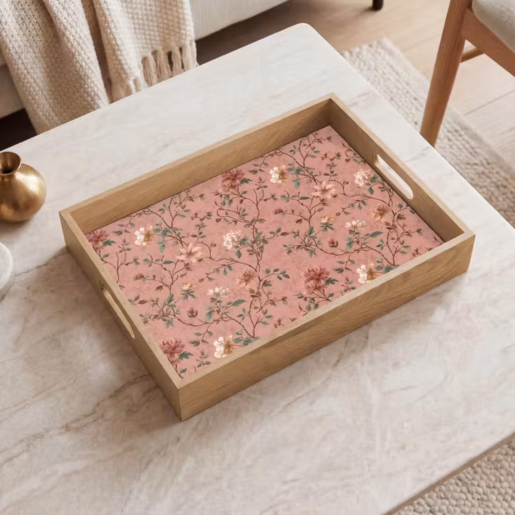 Vassoio - Botanico - Fiori - Rosa — 2