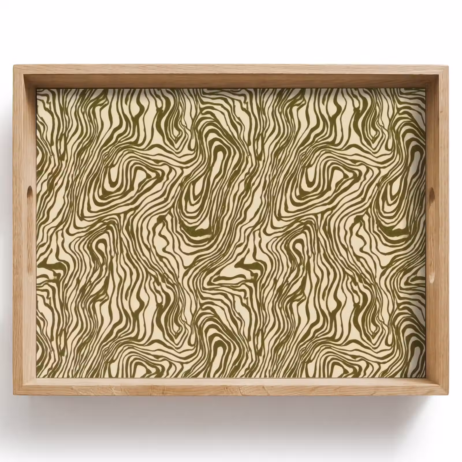 Vassoio - Astratto - Marmo - Verde — 1