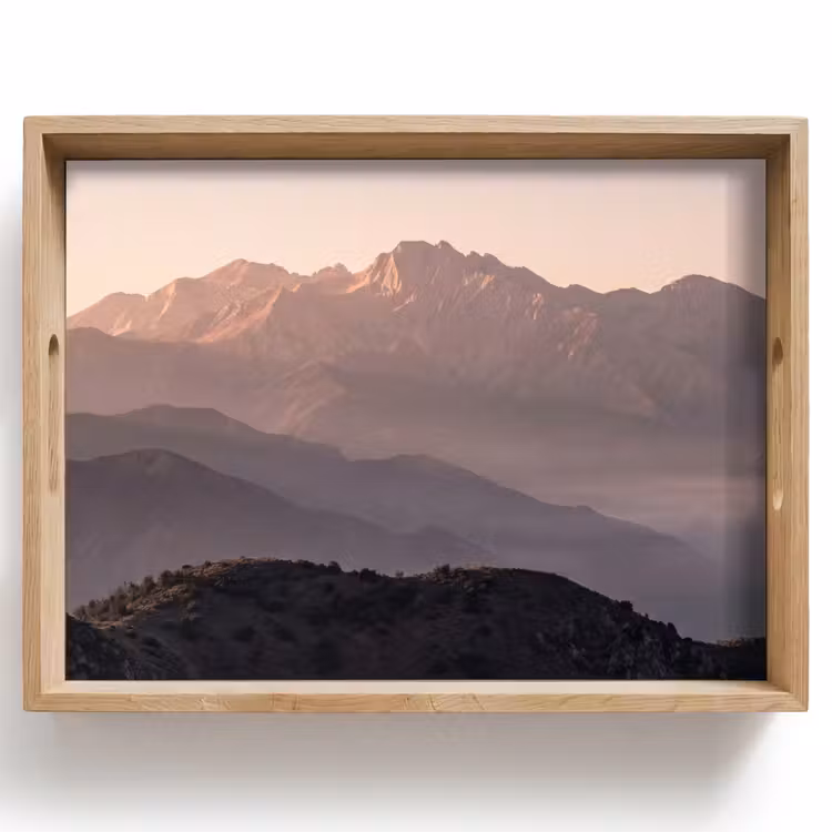 Vassoio - Panorama - Paesaggio - Montagne — 1