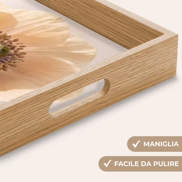 Vassoio - Fiore - Minimalista - Verde — 8