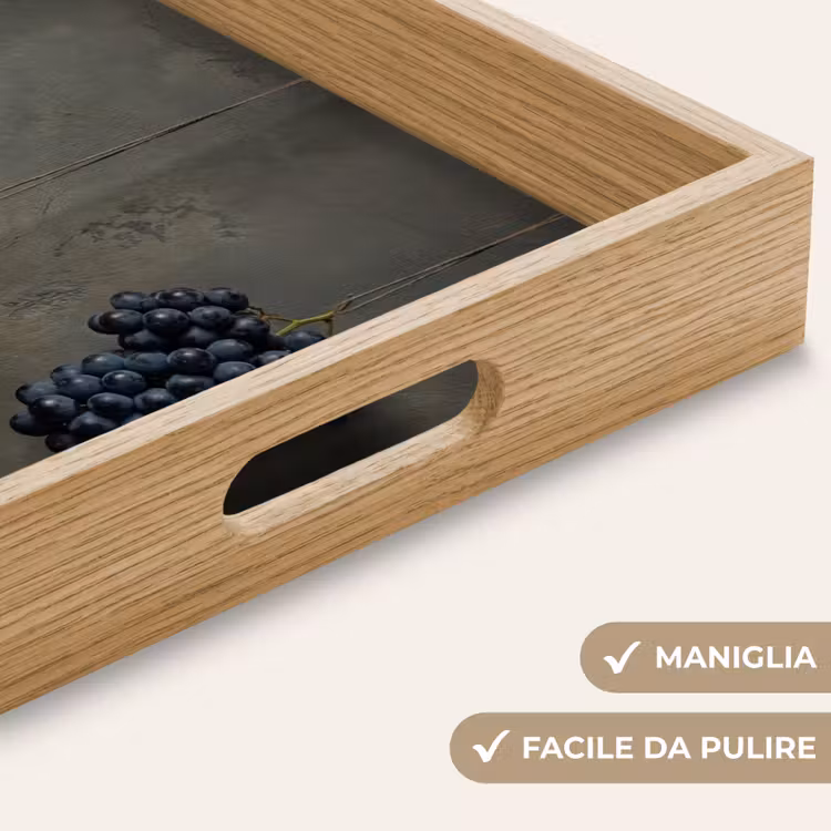 Vassoio - Uva - Colorato - Parete — 8