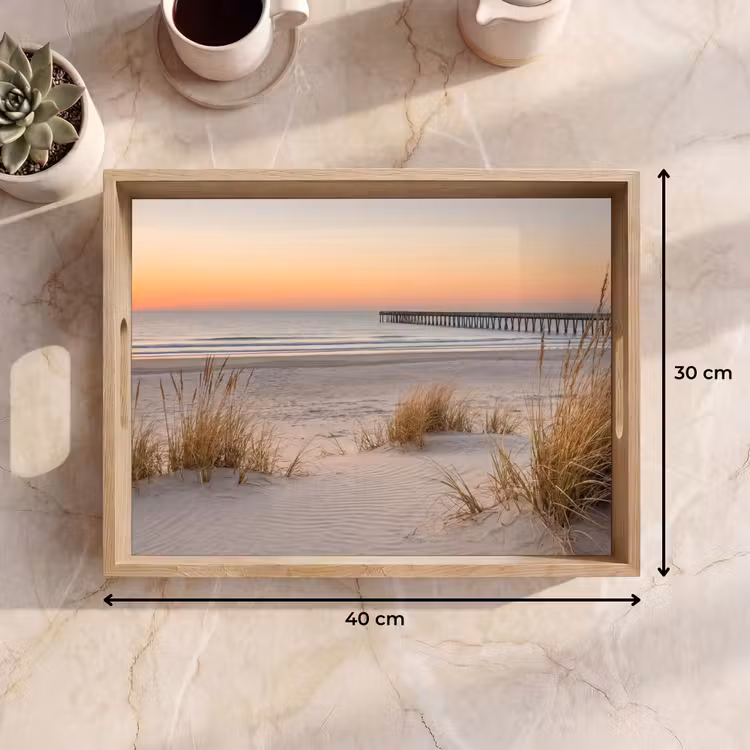Vassoio - Molo - Tramonto - Spiaggia — 7