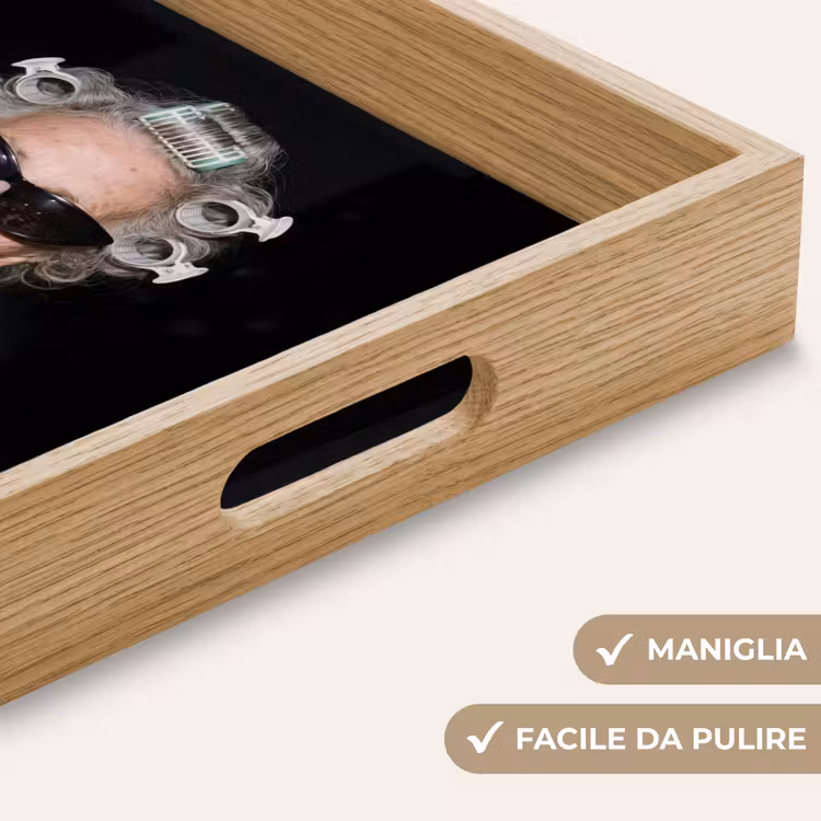 Vassoio - Compleanno - Spilla riccia - Nonna — 8