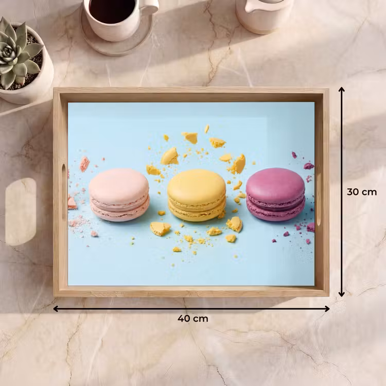 Vassoio - Macaron - Colorati - Pastello — 7