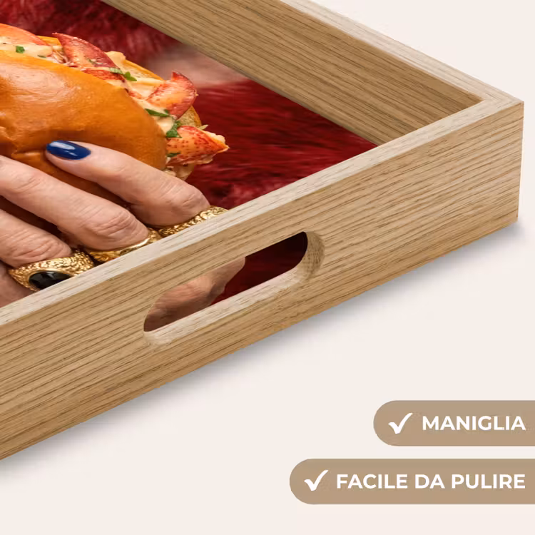Vassoio - Roll - Pelliccia - Oro — 8