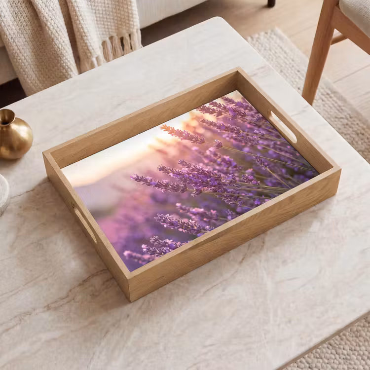 Vassoio - Lavanda - Viola - Luce solare — 2