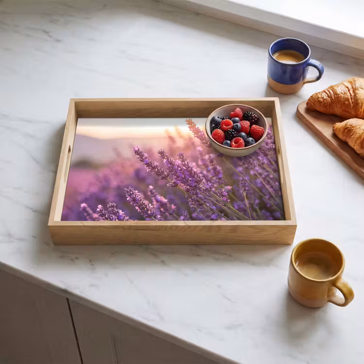 Vassoio - Lavanda - Viola - Luce solare — 3