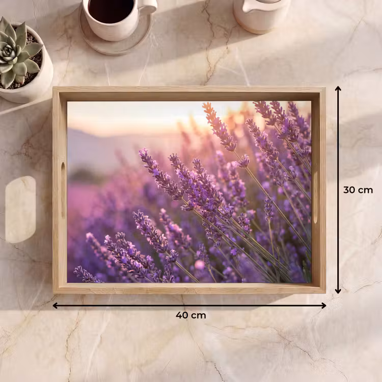 Vassoio - Lavanda - Viola - Luce solare — 7