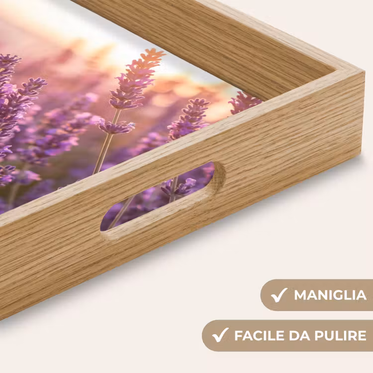 Vassoio - Lavanda - Viola - Luce solare — 8