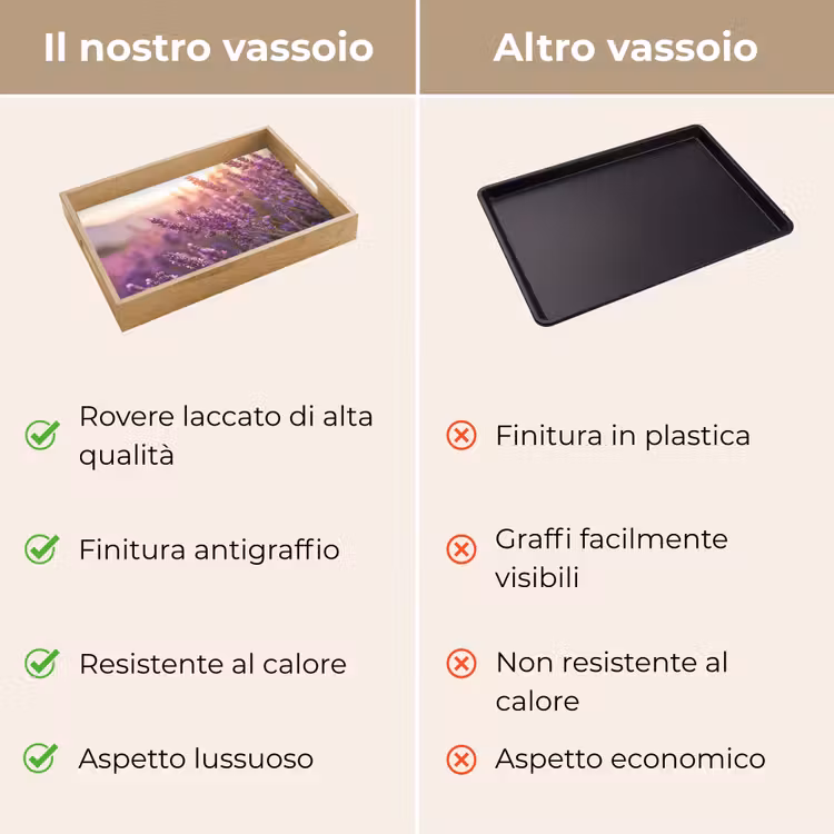 Vassoio - Lavanda - Viola - Luce solare — 9