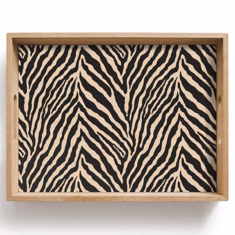 Vassoio - Zebra - Classico - Nero — 1
