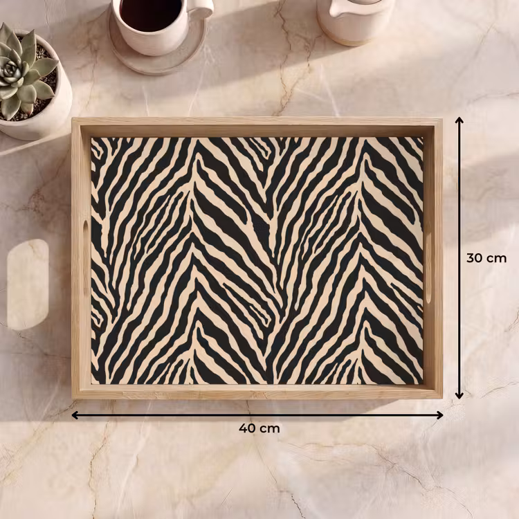 Vassoio - Zebra - Classico - Nero — 7