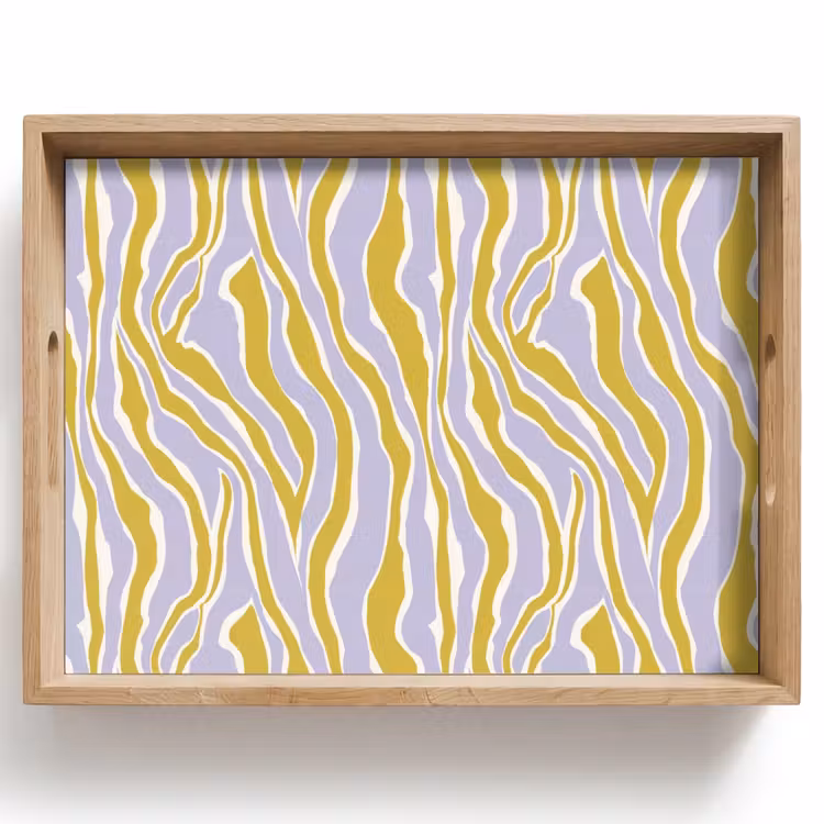 Vassoio - Zebra - Moderno - Multicolore — 1