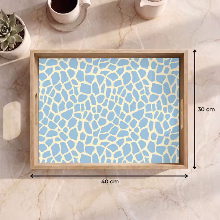 Vassoio - Giraffa - Moderno - Blu — 7