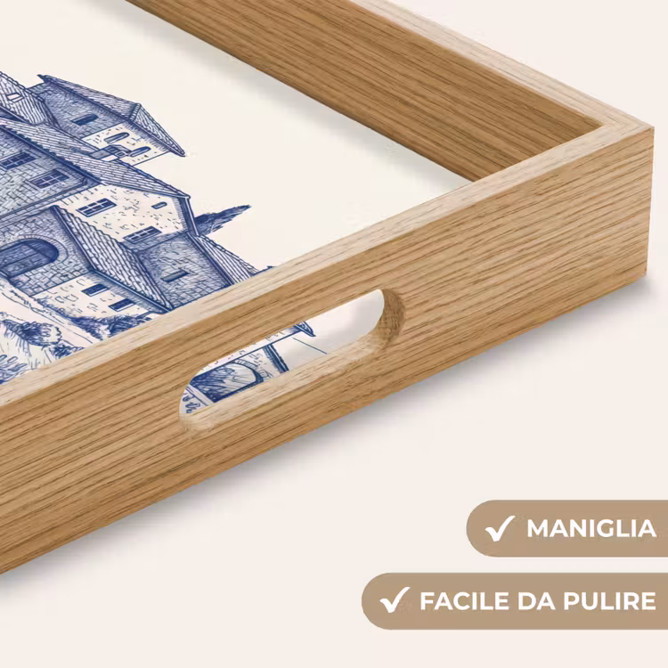 Vassoio - Rustico - Tenuta - Blu — 8
