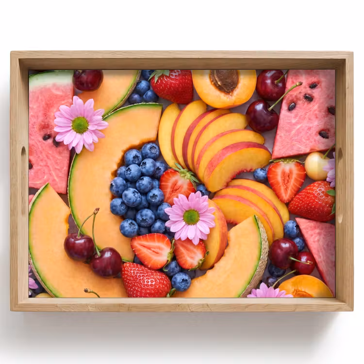 Vassoio - Cibo - Frutta - Estate - Colorato — 1