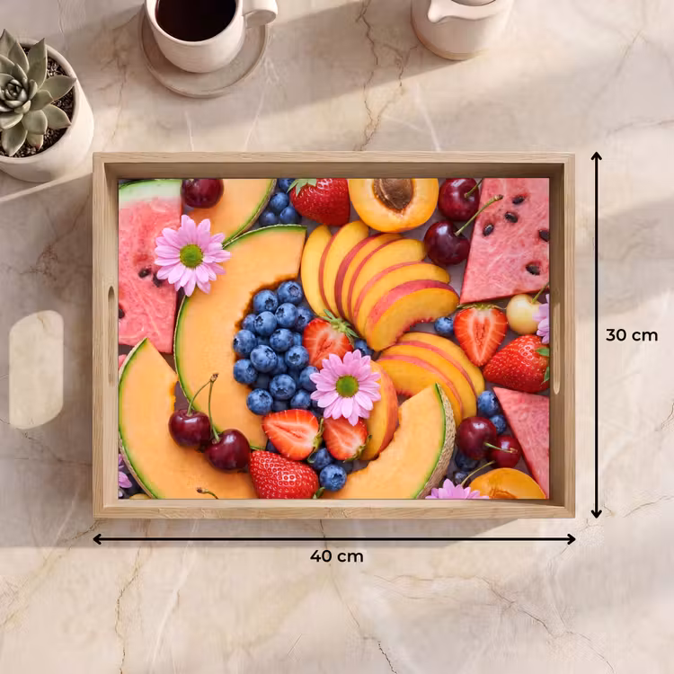 Vassoio - Cibo - Frutta - Estate - Colorato — 7